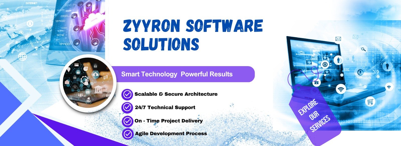 Zyyron Software Solutions Banner 1